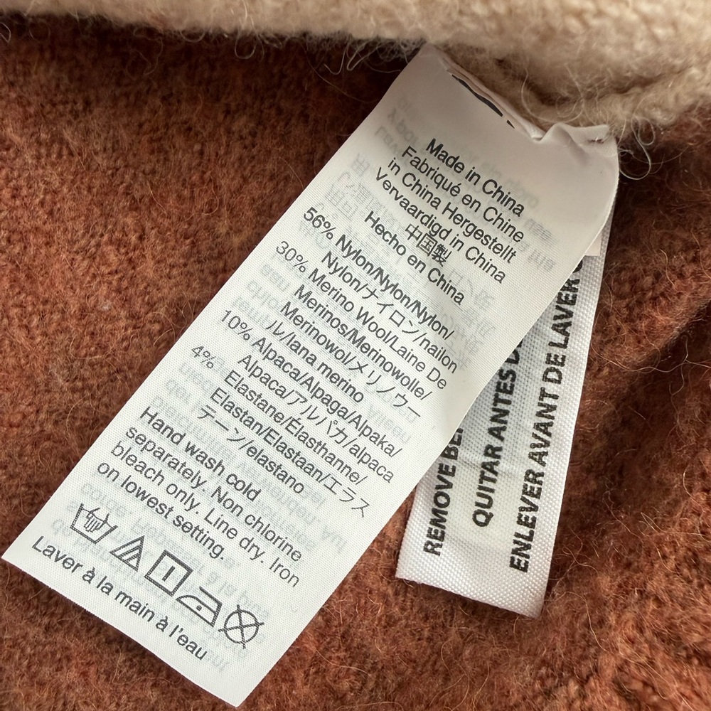 Madewell Payton Merino Wool and Alpaca Blend Colorblock Sweater - Picture 11 of 13